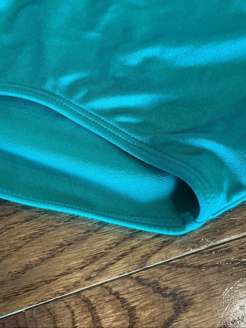 art class Teal Halter-Style One-Piece Swimsuit